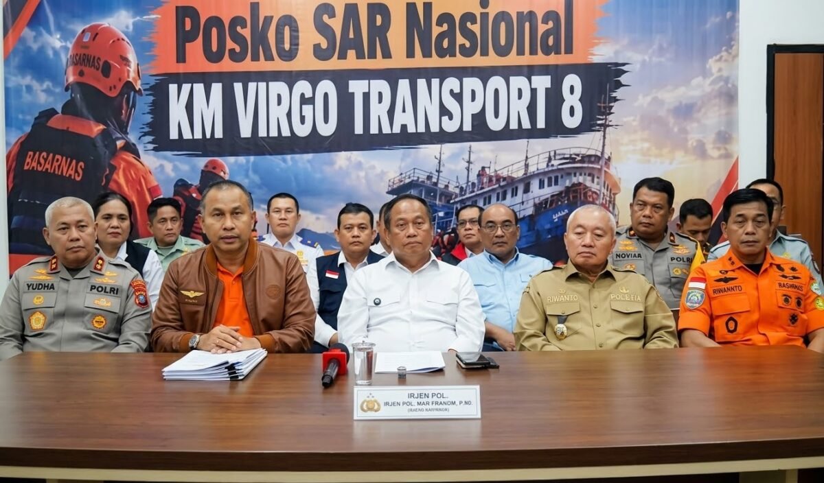 Kepala Basarnas saat Konfrensi Perss