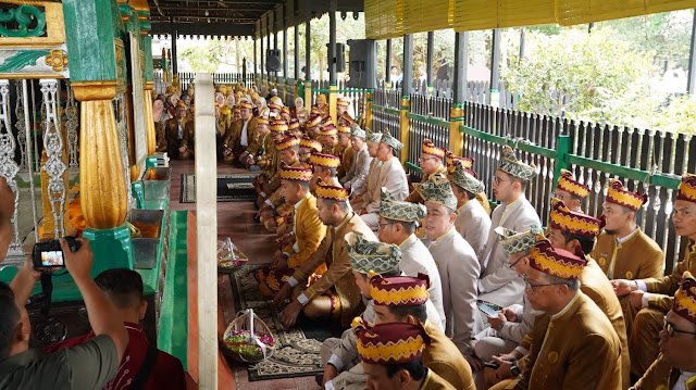 Pemko Banjarmasin menggelar ziarah di Kompleks Makam Sultan Suriansyah dalam rangka peringatan Hari Jadi ke-500, kamis (24/9/2026) di Kelurahan Kuin Utara - Foto Dok Istimewa