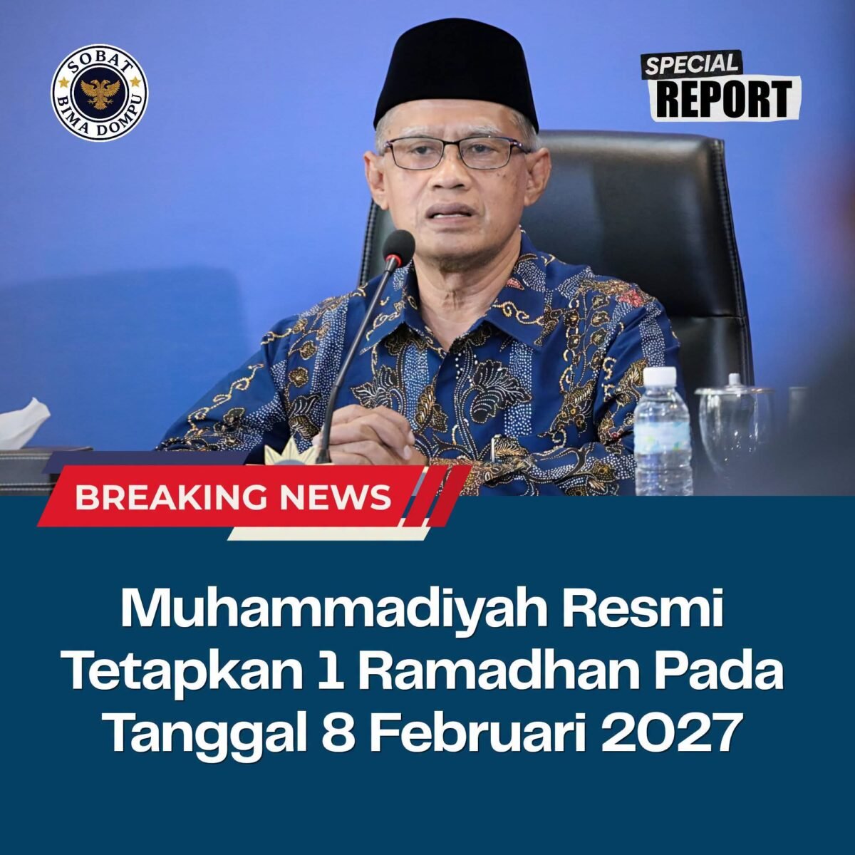 Penetapan Awal Ramadhan,dan Penetapan Awal Idul Fitri 1448 H