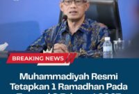 Penetapan Awal Ramadhan,dan Penetapan Awal Idul Fitri 1448 H