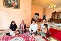 Kunjungan Silaturahim HM.Rosehan NB,SH kediaman Alm. dr.Achyar Nawi Husin,Sp.KJ