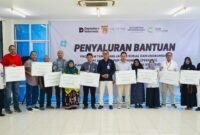 Penyaluran Bantuan TJSL PT Angkasa Pura Indonesia (Persero) Kantor Cabang Bandar Udara Internasional Syamsudin Noor